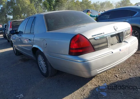 2007 Mercury Grand Marquis Ls из США, поврежденный, VIN 2MEFM75V67X643376